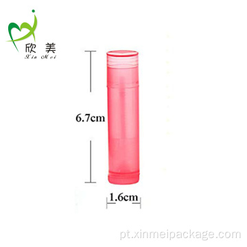4,2g 1,5 oz de recipientes de tubo de protetor labial vazio e vazio